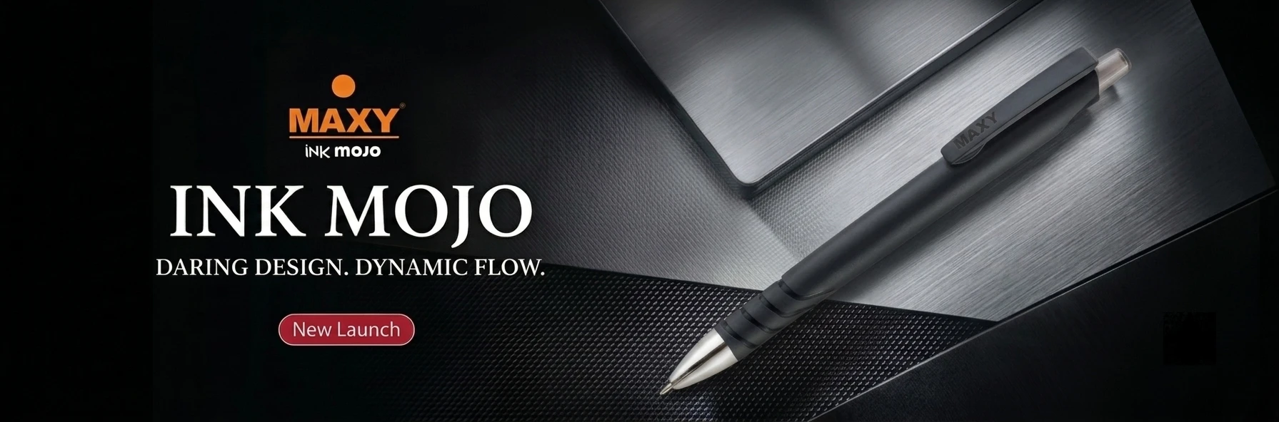 MAXY iNK MOJO premium ball point pens, pack of 10. New arrival.