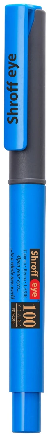 MAXY Remax Grey Cap promotional pen, blue