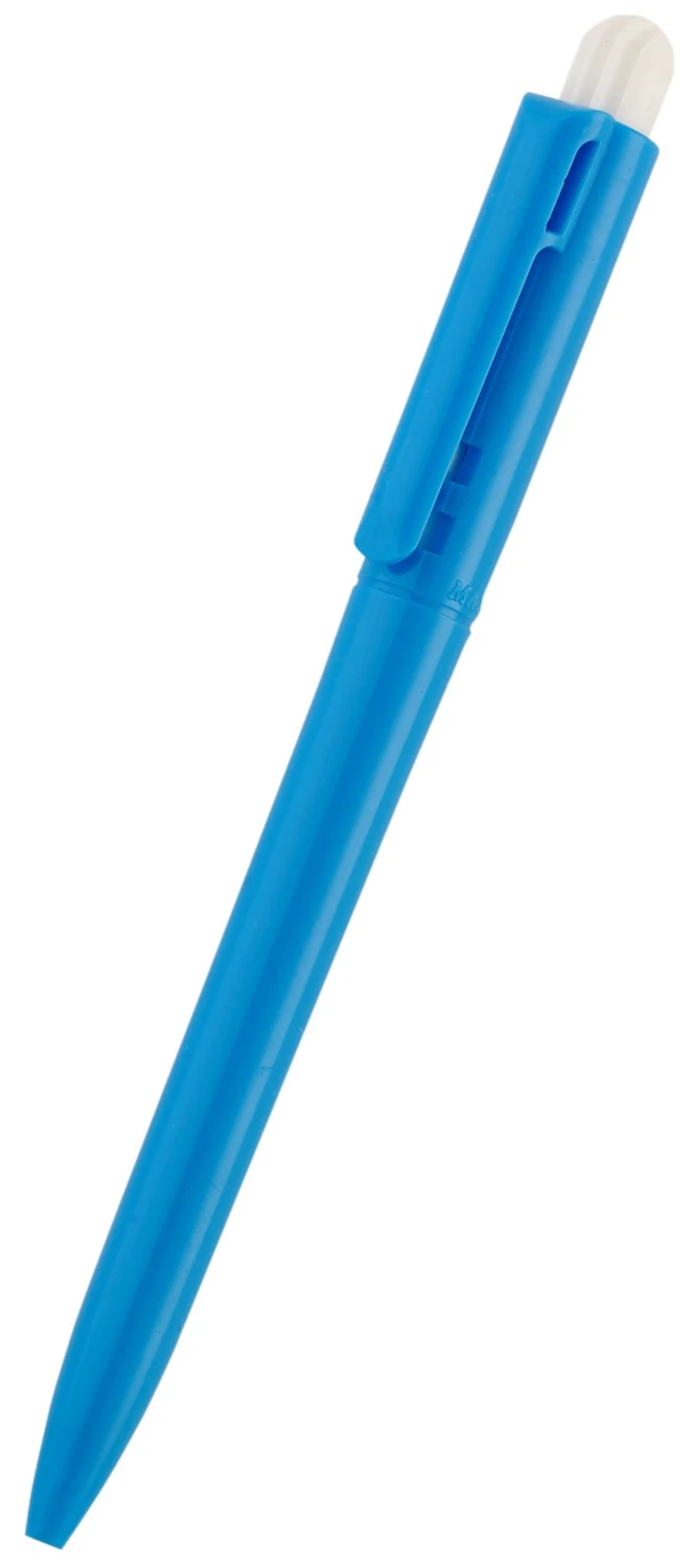 MAXY Klix promotional pen, cyan