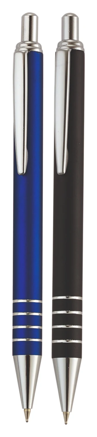 MAXY Signature retractable ball pen in blue and black