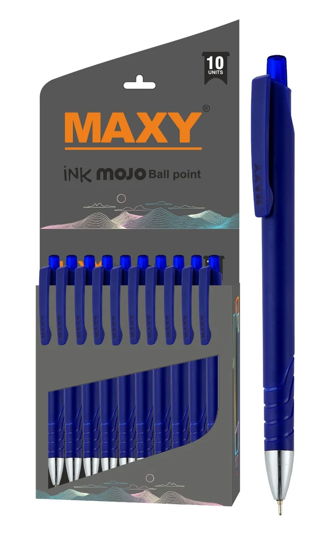 MAXY iNK MOJO blue pen pack
