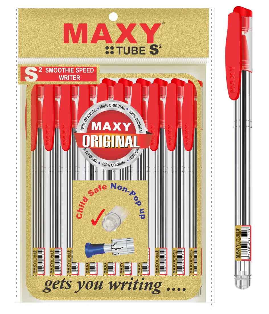 MAXY TUBE S2 red pen pack